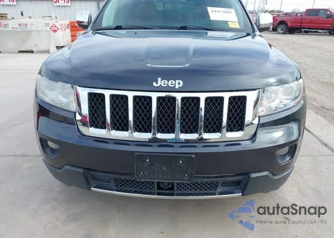 2013 Jeep Grand Cherokee Overland из США, поврежденный, VIN 1C4RJECT1DC647227